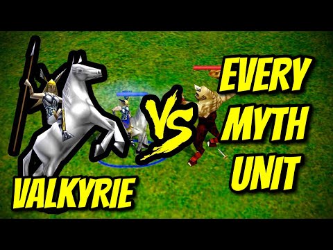 VALKYRIE vs EVERY MYTH UNIT | Age of Mythology