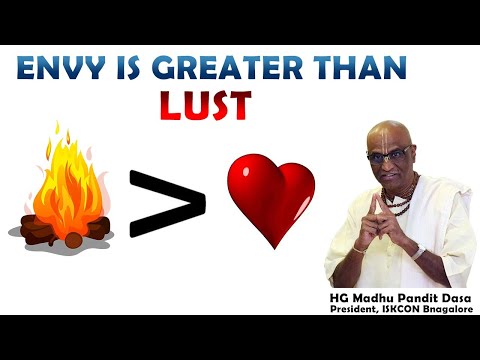 Envy is greater than lust | HG Madhu Pandit Dasa | SB 4.4.15 | 08-01-2020