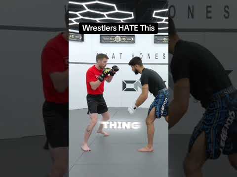 Make Wrestlers Panic With This Feint | How to fight wrestlers