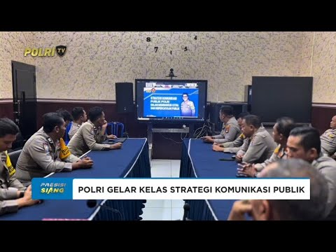 POLRES HULU SUNGAI TENGAH GELAR KELAS STRATEGI KOMUNIKASI PUBLIK