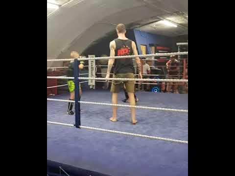 Alfie Stoker Muay Thai KO Combat gym