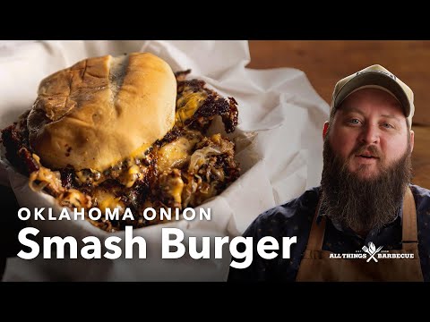 Oklahoma Onion Smash Burger Recipe | Crispy Griddled Burger with Caramelized Onions