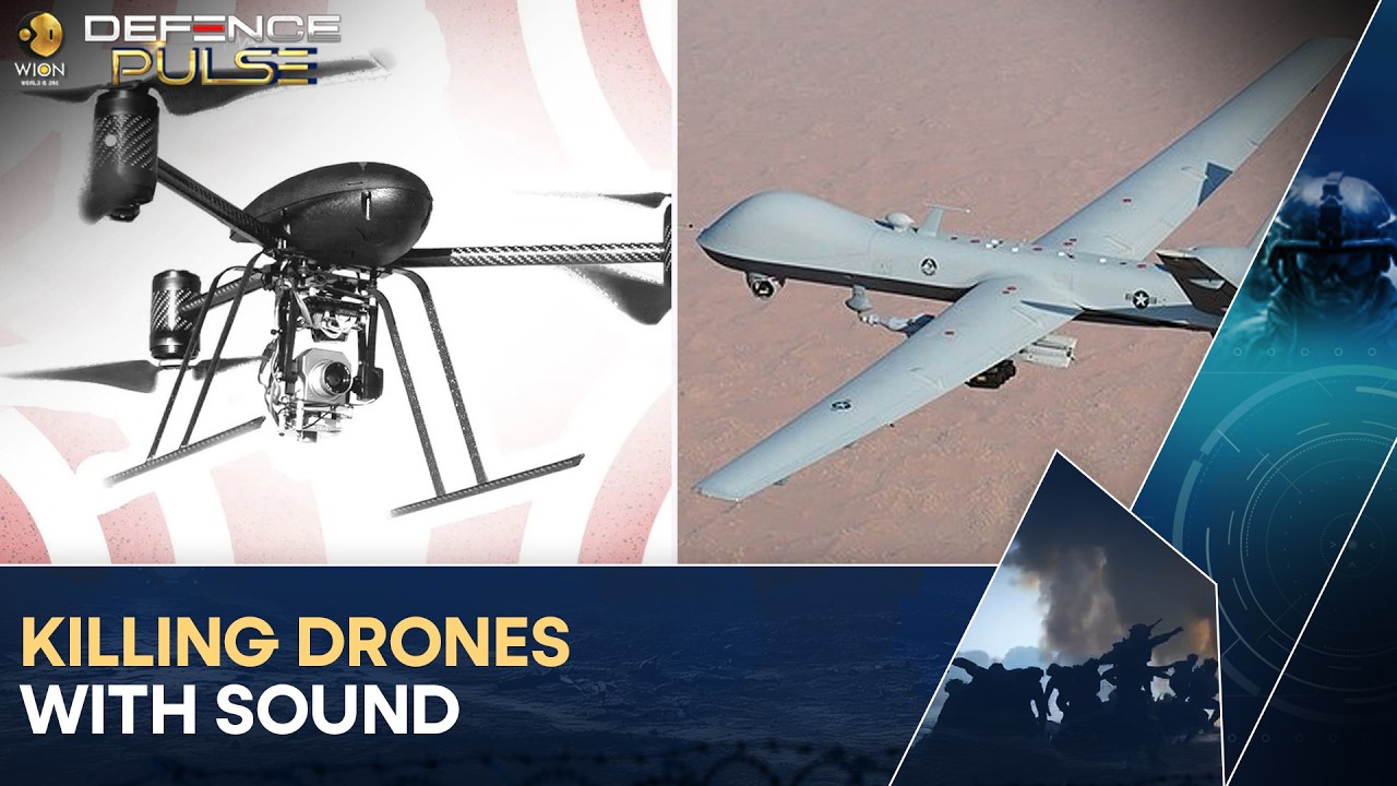 Can Sound Frequencies Bring Down Enemy Drones? | WION Defence Pulse
