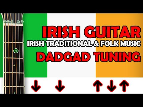 REEL STRUM PATTERN - IRISH DADGAD GUITAR COURSE  (PART 1) FREE LESSON
