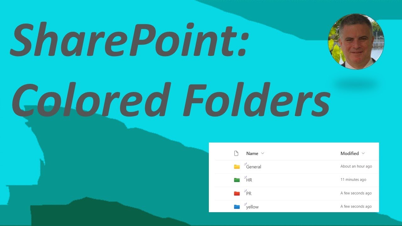 Colored Folders in SharePoint and OneDrive