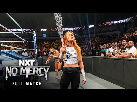FULL MATCH: Becky Lynch vs Tiffany Stratton | NXT Title Extreme Rules Match: NXT No Mercy 2023