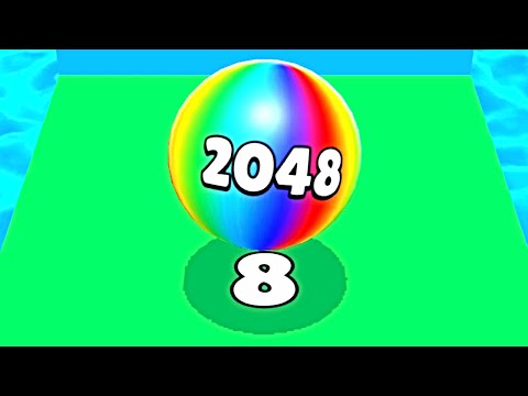Ball Run 2048 Merge Race Run 3D ! All Levels Gameplay (198-199) android, ios