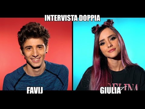 FAVIJ & GIULIA PENNA - INTERVISTA DOPPIA