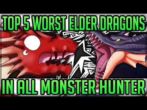 The Top 5 Worst Elder Dragons in All of Monster Hunter! (Iceborne or Not/Discussion/Fun) #iceborne