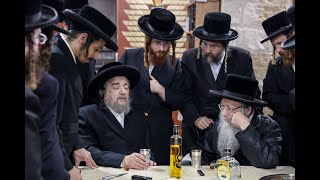 רבי יעקב מאיר שכטר בביקור אצל האדמו''ר מנדבורנה צפת