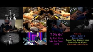 I Dig You by Cult Hero (aka the Cure) 1979 performed on Bandhug