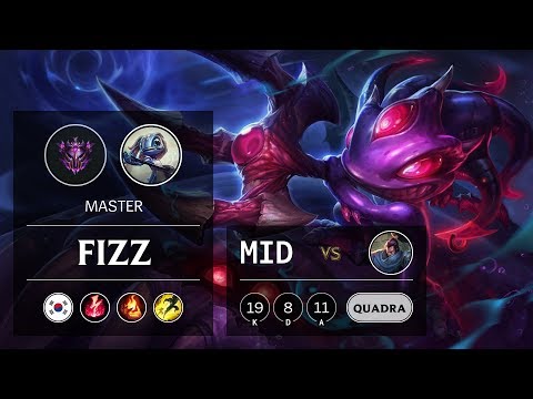 Fizz Mid vs Yasuo - KR Master Patch 9.6