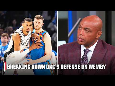 ‘THAT WAS NOT PHYSICAL’ 😳 Shaq & Chuck react to the Thunder’s defense against Wemby | NBA Tip-Off