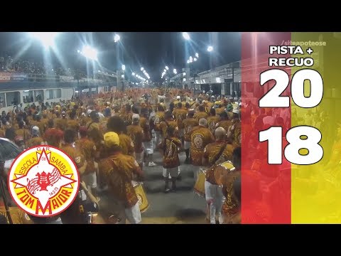 Bateria Tom Maior 2018 - Pista + Recuo - Apoteose Visita Anhembi