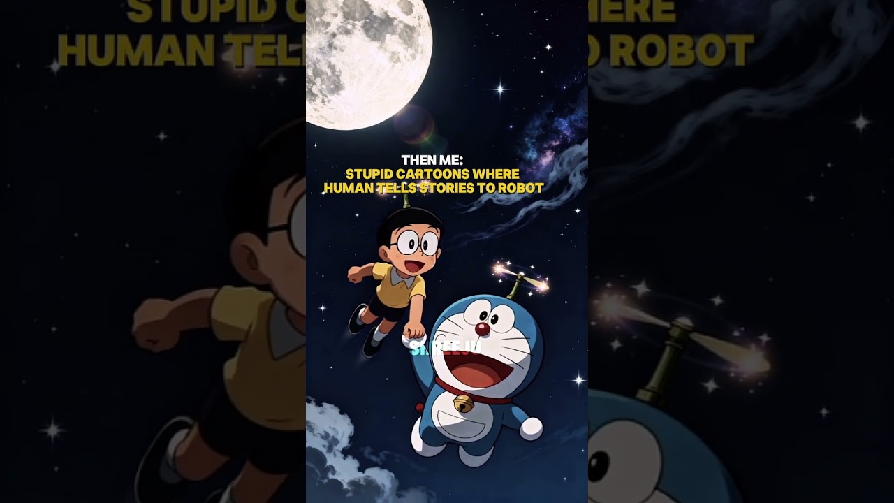 It's stuck so deep🙂💔 #ytshortsindia #doremon #cartoon #chatgpt #100k #viral #foryou #givemeviews