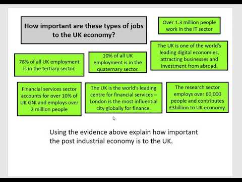 Post industrial economy