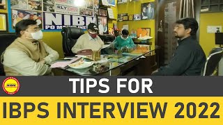 TIPS FOR IBPS | SO | SBI | BANK INTERVIEW  BY 25 YRS OLD COACHING INSTITUTE NIBM RANCHI JHARKHAND