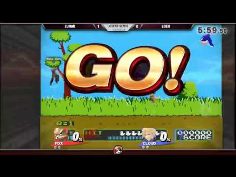VS Weekly 12/8/16 - Losers Semis - Zurak (Fox) vs. Eden (Cloud) - Smash 4