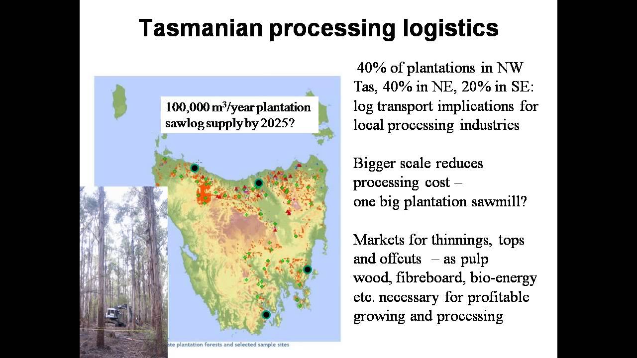 Forestry Talks - Chris Harwood - Tasmania's forest plantations and wood products