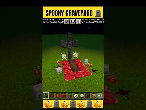 Spooky Minecraft Graveyard: Halloween Build Hacks
