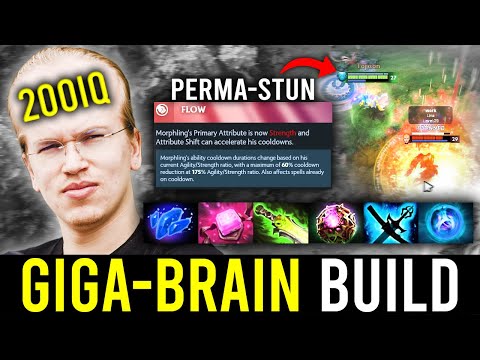 when TOPSON use his GIGABRAIN with his LVL 30 HERO MORPHLING..