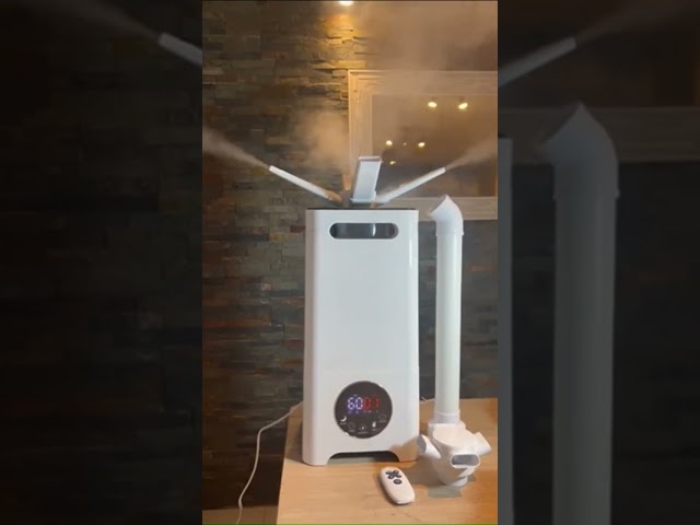 Vídeo relacionado con Humidificador Industrial, humidificador Grande Comercial de 16 l, humidificador para Toda la casa con Control Remoto y Temporizador, atomizadores de 3 núcleos, Humedad Personalizada, para área