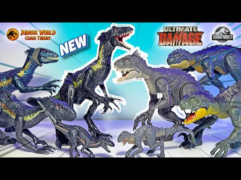 New Ultimate Damage SCORPIOS REX & INDORAPTOR! Full Collection of Jurassic World Dinosaur Toys!