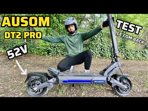 AUSOM DT2 PRO 52V DUAL [ 4k60fps ] TROTTINETTE ELECTRIQUE