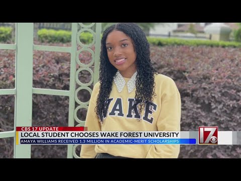 Raleigh teen with $1.3 million in scholarships chooses Wake Forest