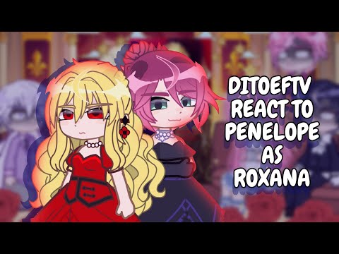 Death Is The Only Ending For The Villainess React To Penelope As Roxana Agriche || Gacha React