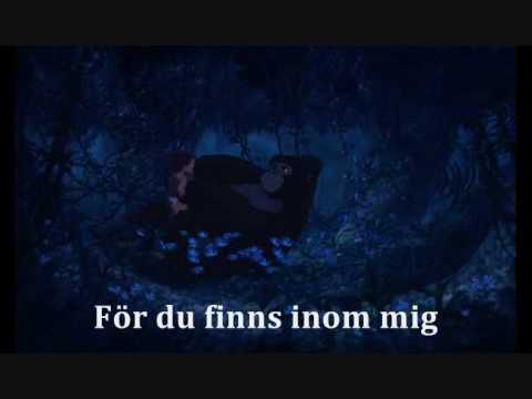 Tarzan - You'll be in my heart (Swedish)