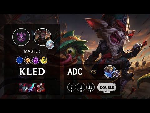 Kled ADC vs Ezreal - EUW Master Patch 10.23