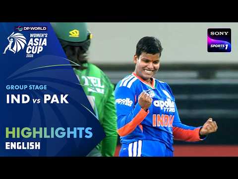 India W vs Pakistan W | English | Highlights | DP World Women’s Asia Cup 2026
