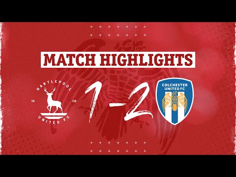 Highlights | Hartlepool United 1-2 Colchester United