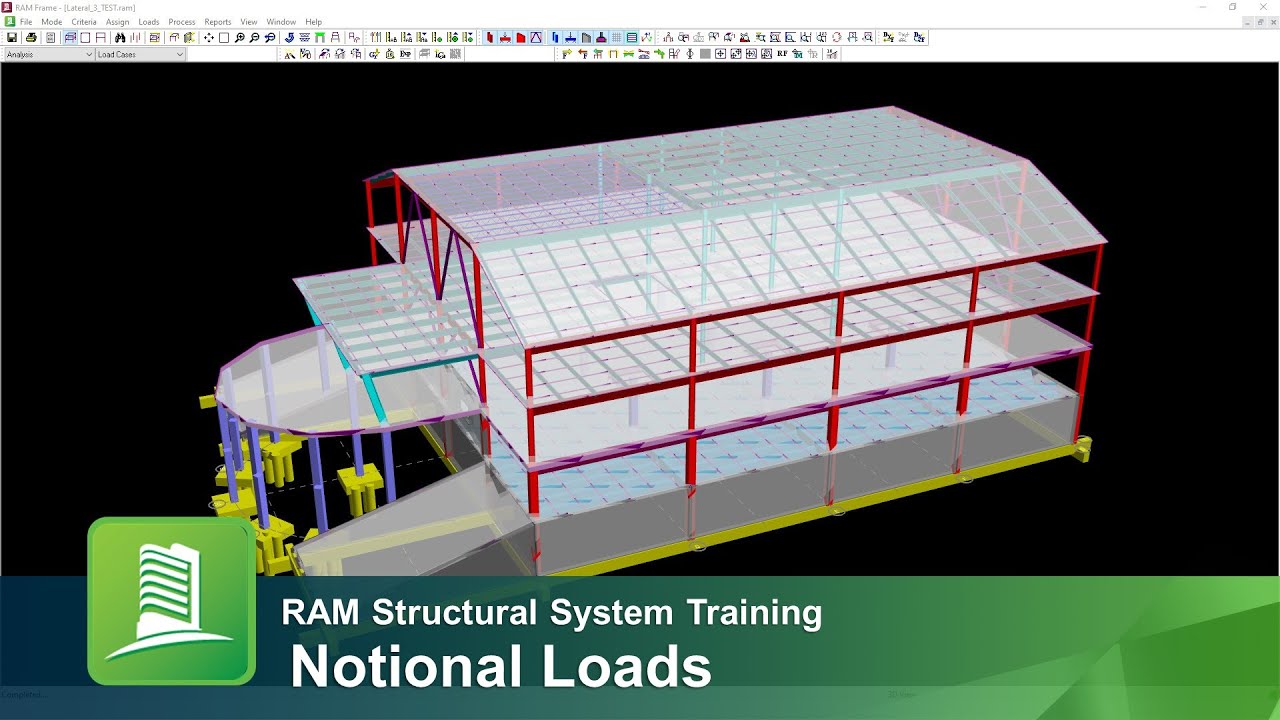 Generating Notional Loads in RAM Structural System