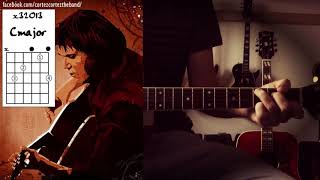 How To Play &quot;BIRDS&quot; by Neil Young | Acoustic Guitar Tutorial on a CG Winner W770 Martin D28 Copy