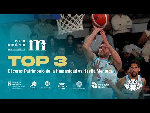 🔝 𝑻𝑶𝑷 𝟑 𝑪𝒂𝒔𝒂 𝑴𝒐𝒅𝒆𝒏𝒂 | 𝐉𝟐𝟓 𝐋𝐄𝐁 𝐎𝐫𝐨 𝟐𝟑/𝟐𝟒: Cáceres Patrimonio de la Humanidad 63-56 Hestia Menorca