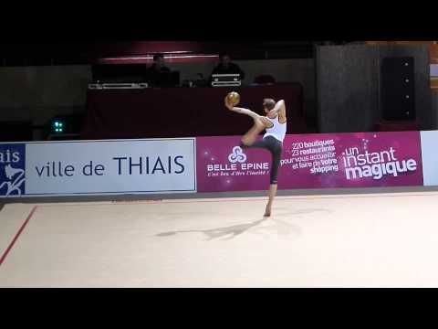 Veronica BERTOLINI Ballon entrainement Grand prix de Thiais 2013