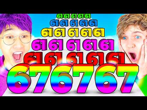 NOOB vs PRO vs HACKER In NUMBER MASTER!? (MAX LEVEL!)