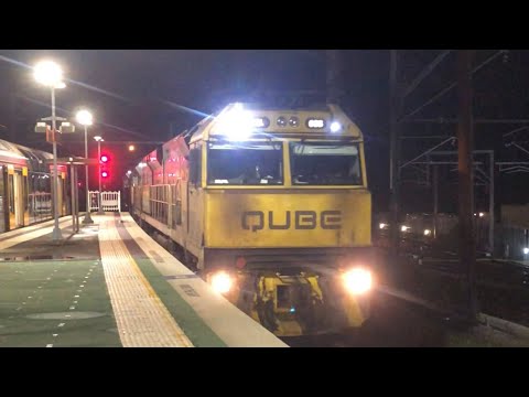 QL008, QL011 and QL003 pulling a Empty Steel Train through Waterfall