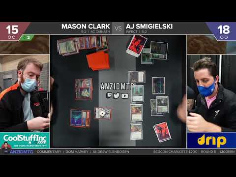 [MTG Modern] SCGCon Charlotte Rd 8 - 4c Omnath vs Infect