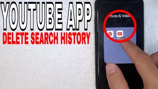 ✅  How To Delete Search History On Youtube App 🔴