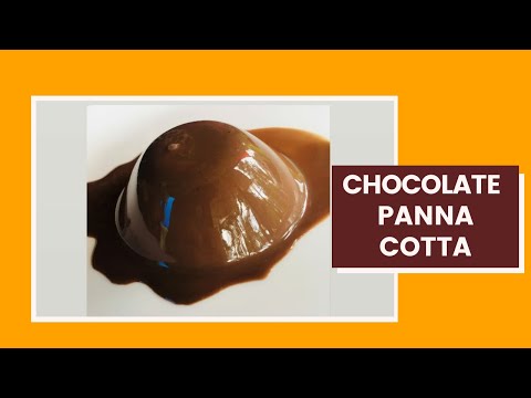 Chocolate panna cotta|chocolate pudding|easy pudding 2020|