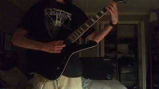Asphyx - Diabolical Existence - guitar cover
