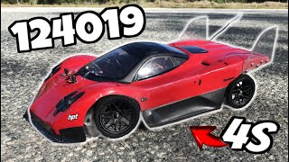 WLToys 124019 GT Speed Project Build on 4S | New PB Stock Gearing