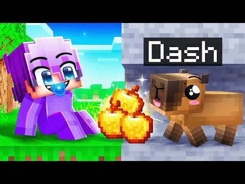 Playing As A BABY CAPYBARA In Minecraft!