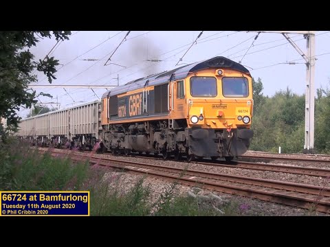 66724 at Bamfurlong - 11th August 2020