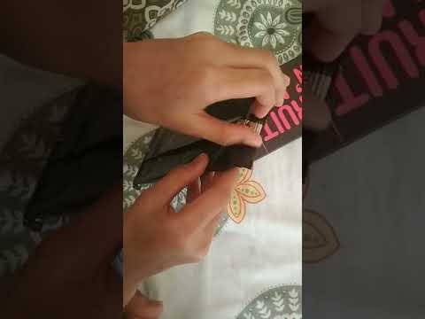 Unboxing Amul fruit and nut chocolate