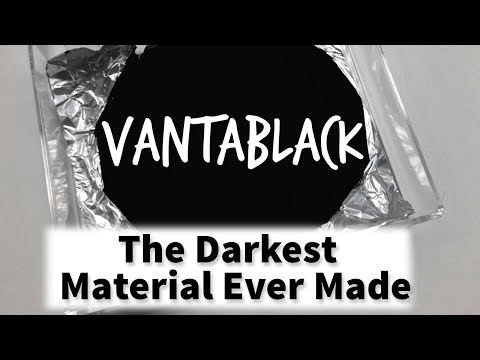 VantaBlack: The Darkest Material ever made | Letstute