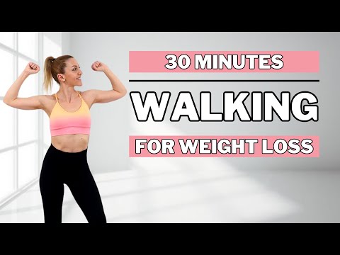 🔥30 MIN WALKING CARDIO WORKOUT🔥Intense Full Body Fat Burn at Home🔥NO JUMPING🔥KNEE FRIENDLY🔥